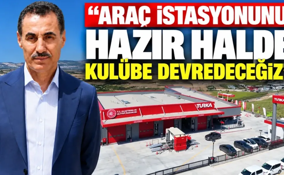 BATMANLI İŞ İNSANINDAN KIRMIZI-BEYAZLI EKİBE BÜYÜK JEST: METİN GÜNEŞ'TEN PETROLSPOR'A ANAHTAR TESLİM İSTASYON BİNASI