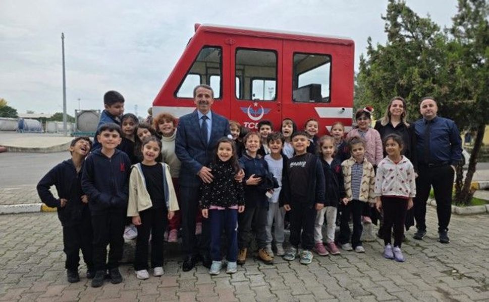 Minik Öğrencilere Demiryolu Güvenliği Eğitimi