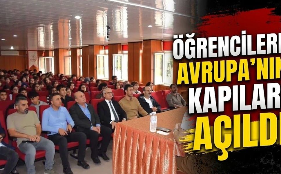 Öğrencilere Avrupa’nın kapıları açıldı