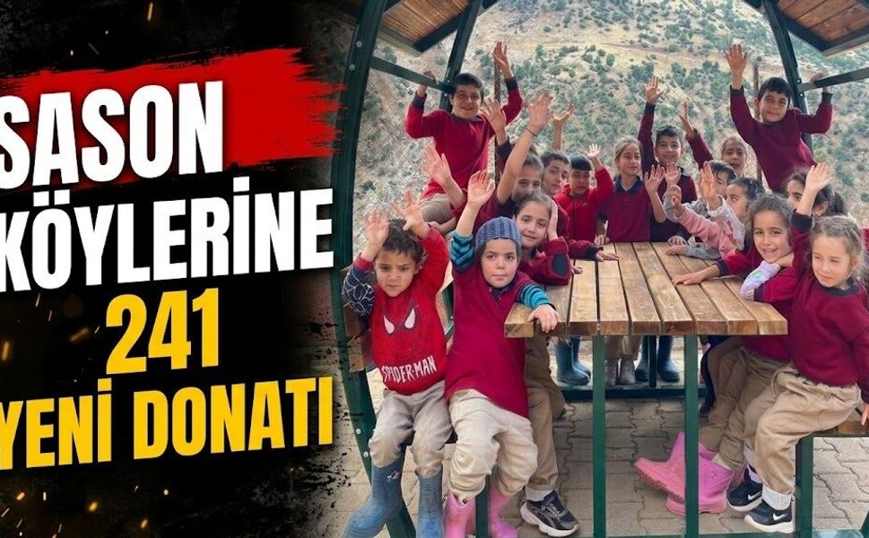 Sason Köylerine 241 Yeni Donatı