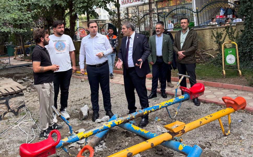 Sason’da Aile ve Çocuk Parkı Yenileniyor