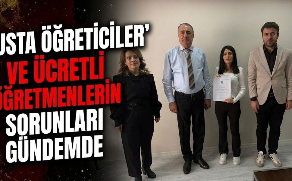 Usta öğreticiler ve ücretli öğretmenlerin sorunları gündemde