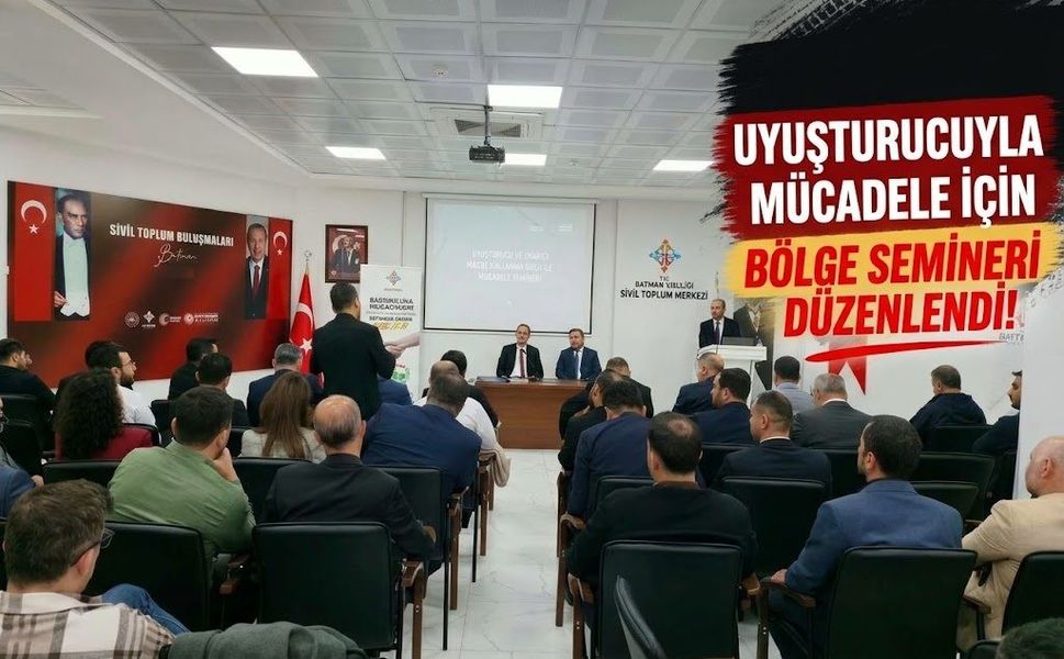 Uyuşturucuyla Mücadele İçin Bölge Semineri Düzenlendi