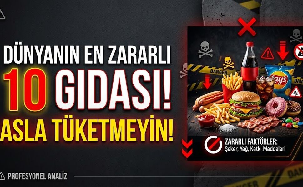 Dünyanın En Zararlı 10 Gıdası: Sakın Tüketmeyin!